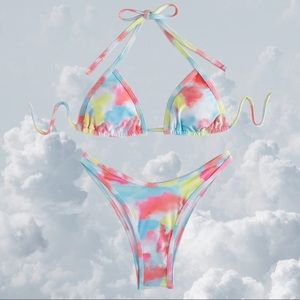 Tie Dye Clouds 2 Piece Bikini